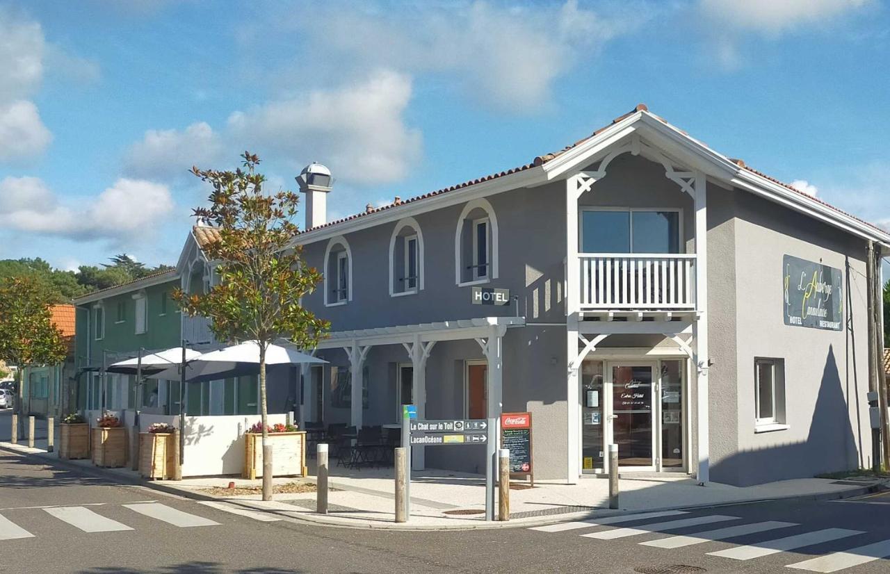 Hotel L'Auberge Canaulaise Lacanau Ngoại thất bức ảnh